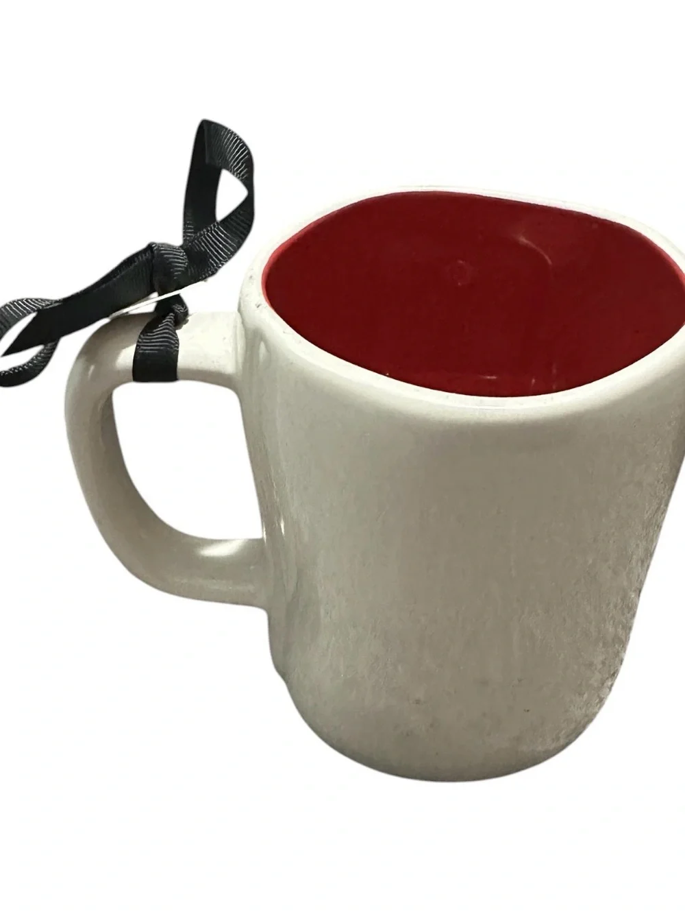 Rae Dun # 1 Teacher Ceramic Mug with Red Interior - Picture 4 of 5